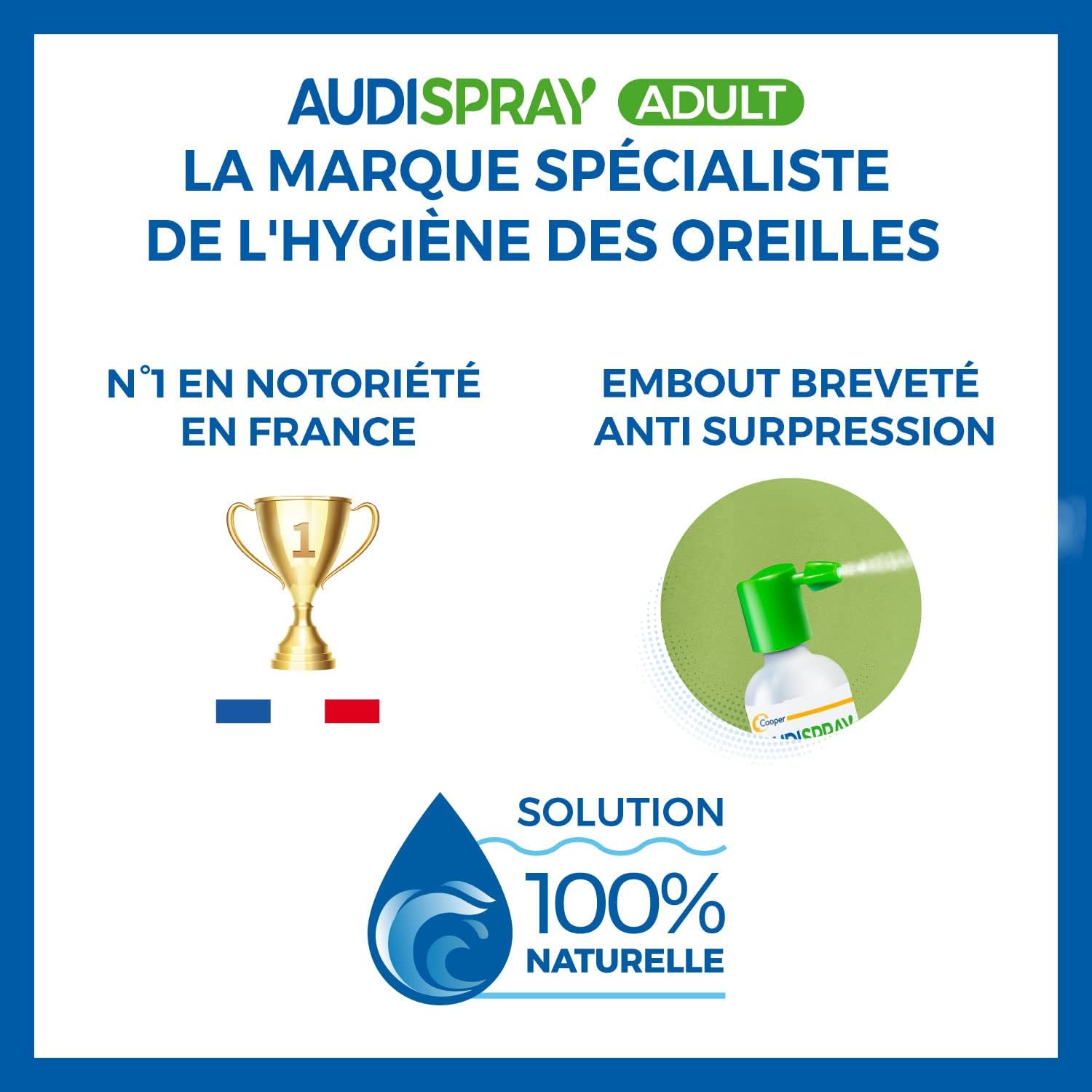 Audispray Adult Ear Hygiene 2 x 50ml