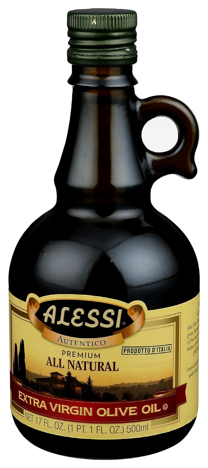 Alessi Extra Virgin Olive Oil, 17 Ounce : Grocery & Gourmet Food