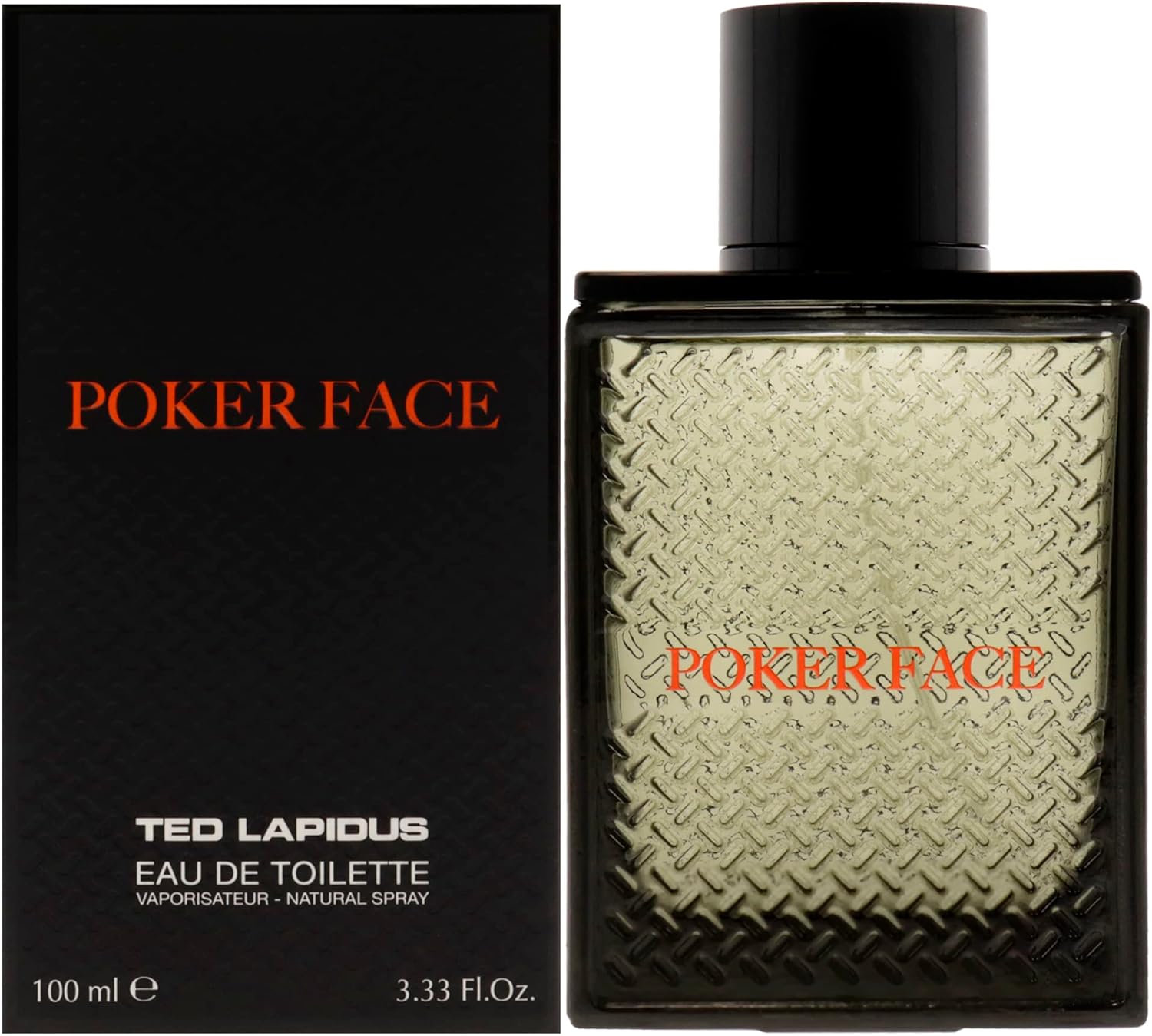 Poker Face By Ted Lapidus For Men - 3.4 Oz Edt Spray