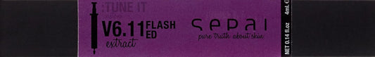 Sepai Flashed Facial Extract Number V6.11 4 Ml