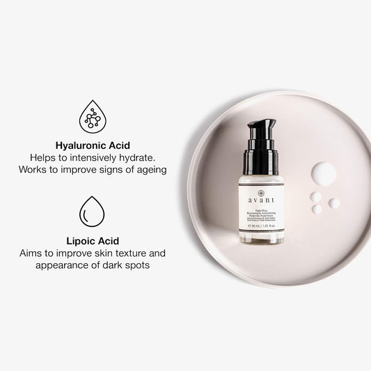 Avant | Hyaluronic Acid Face Serum | Works Against Ageing, Dark Spots & Hydrates | Eight-Hour Anti-Oxidising & Retexturing Hyaluronic Facial Serum | 1X30Ml