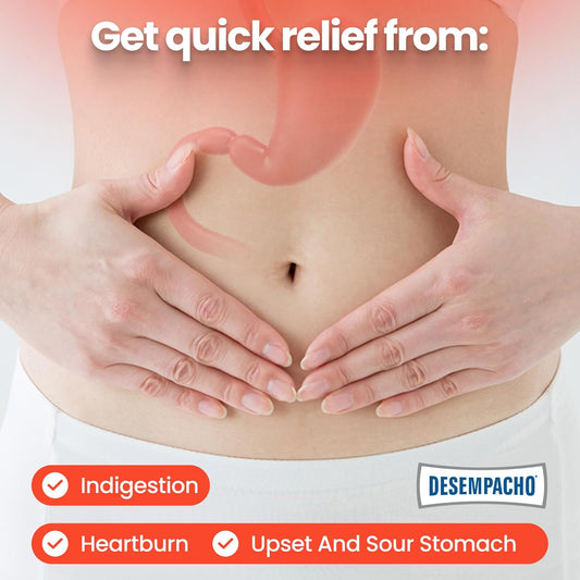 De La Cruz Desempacho Liquid Antacid - Sodium Bicarbonate Maximum Strength Heartburn And Acid Reflux Relief