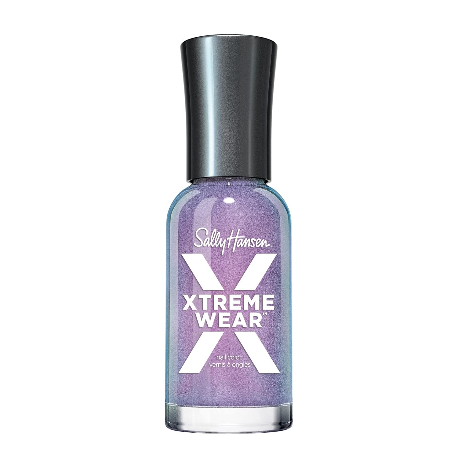 Sally Hansen Xtreme Wear Nail Polish, Streak-Free, Shiny Finish, Long-Lasting Nail Color, Iris Illusion, 0.40 Fl Oz