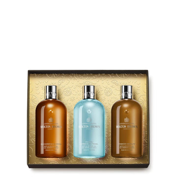 Molton Brown Woody & Aromatic Body Care Gift Set 3 X 10/ Fl. Oz