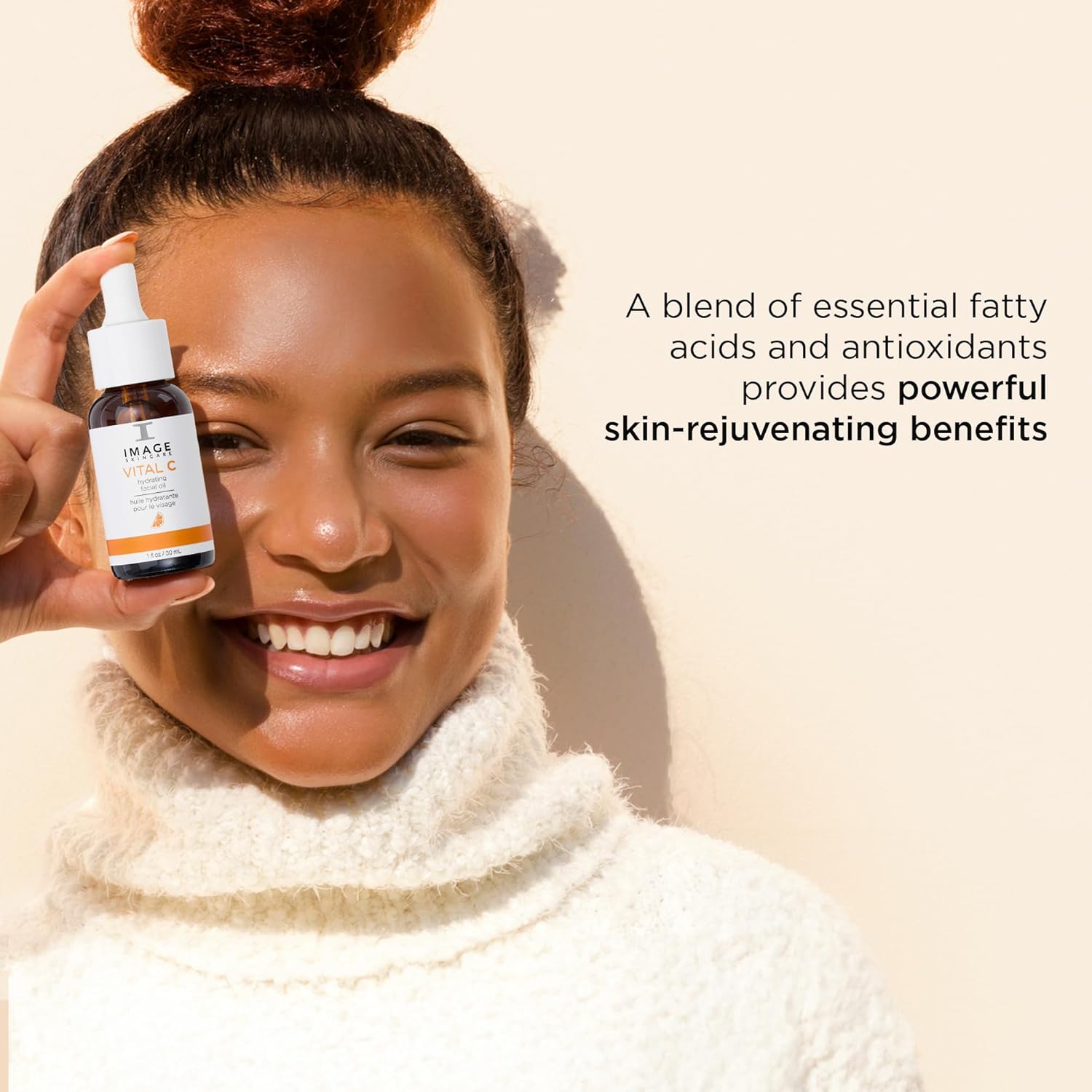 Image Skincare, Vital C Hydrating Facial Oil With Argan, Grape Seed And Sea Buckthorn Oils, 1 Fl Oz : Beauty & Personal Care