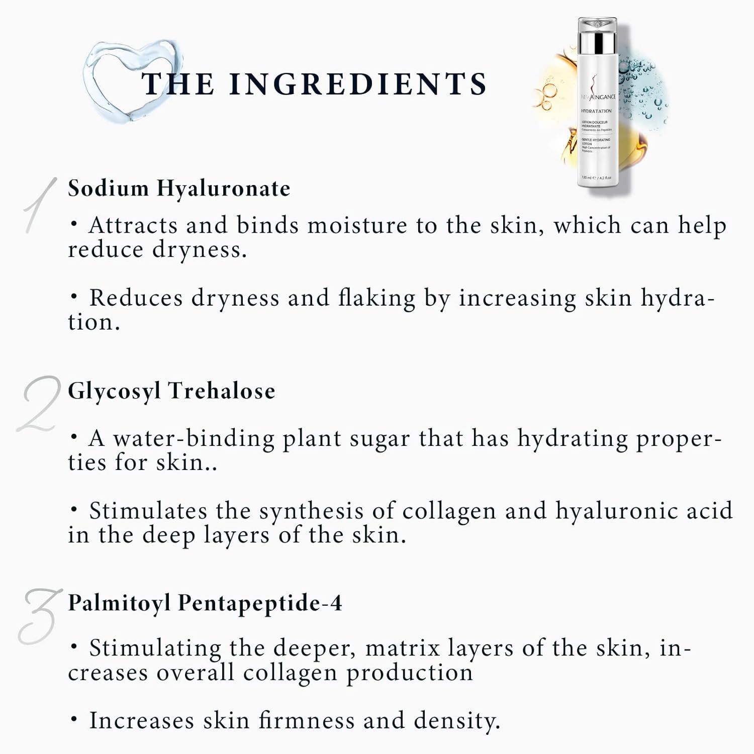 New Angance Gentle Hydrating Lotion Astringent For Face High Concentration Of Peptides Give You A Soft Smooth And Elastic Appearance Double Moisturizing For All Skin Types, 4.2 Fl Oz : Beauty & Personal Care