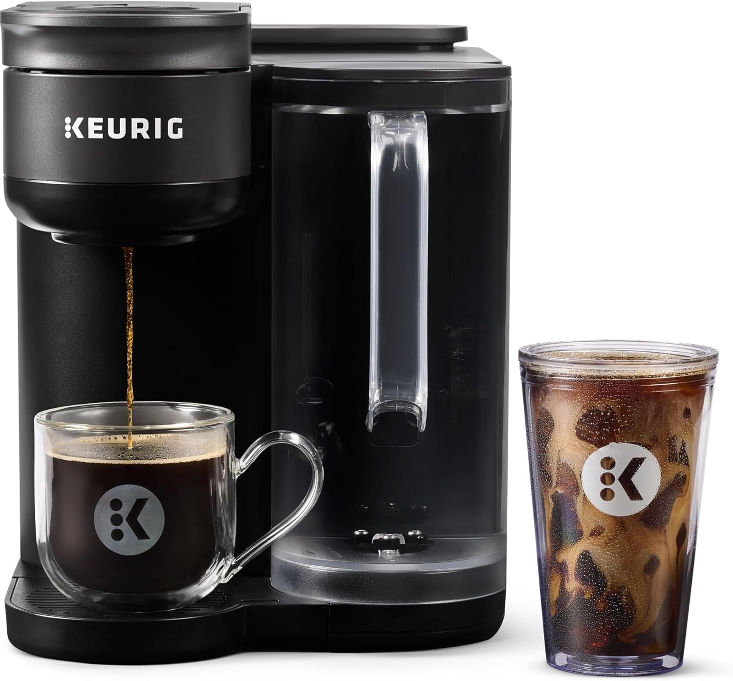 Keurig K-Brew+Chill Iced Or Hot Single-Serve K-Cup Coffee Maker With Multistream And Quickchill Technology, 70Oz. Removable Reservoir