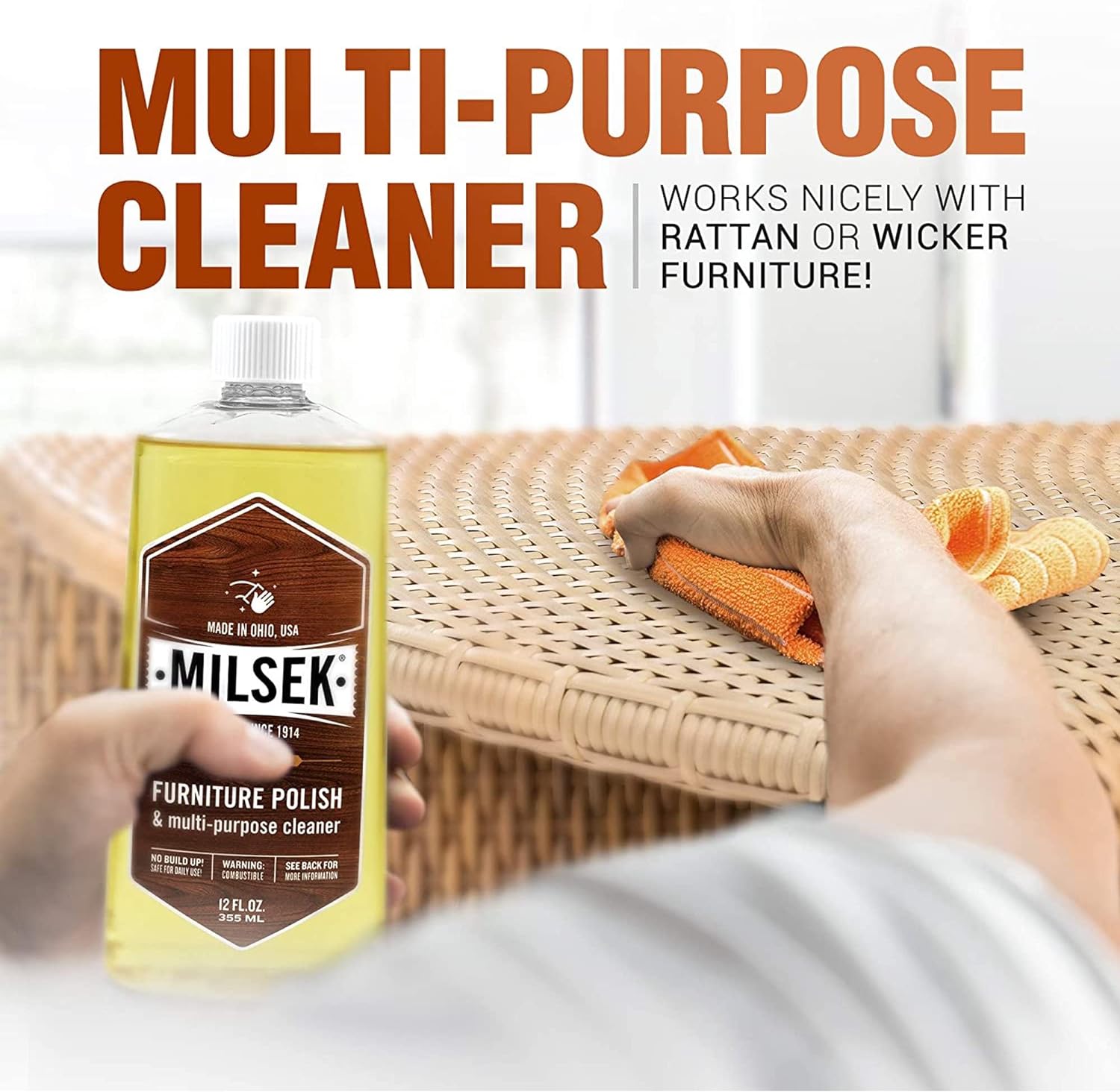 Milsek Furniture Polish : Health & Household