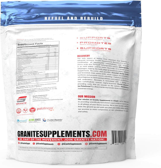 Granite Supplements Intra-Workout Powder 20 Servings of Recovery Fruit