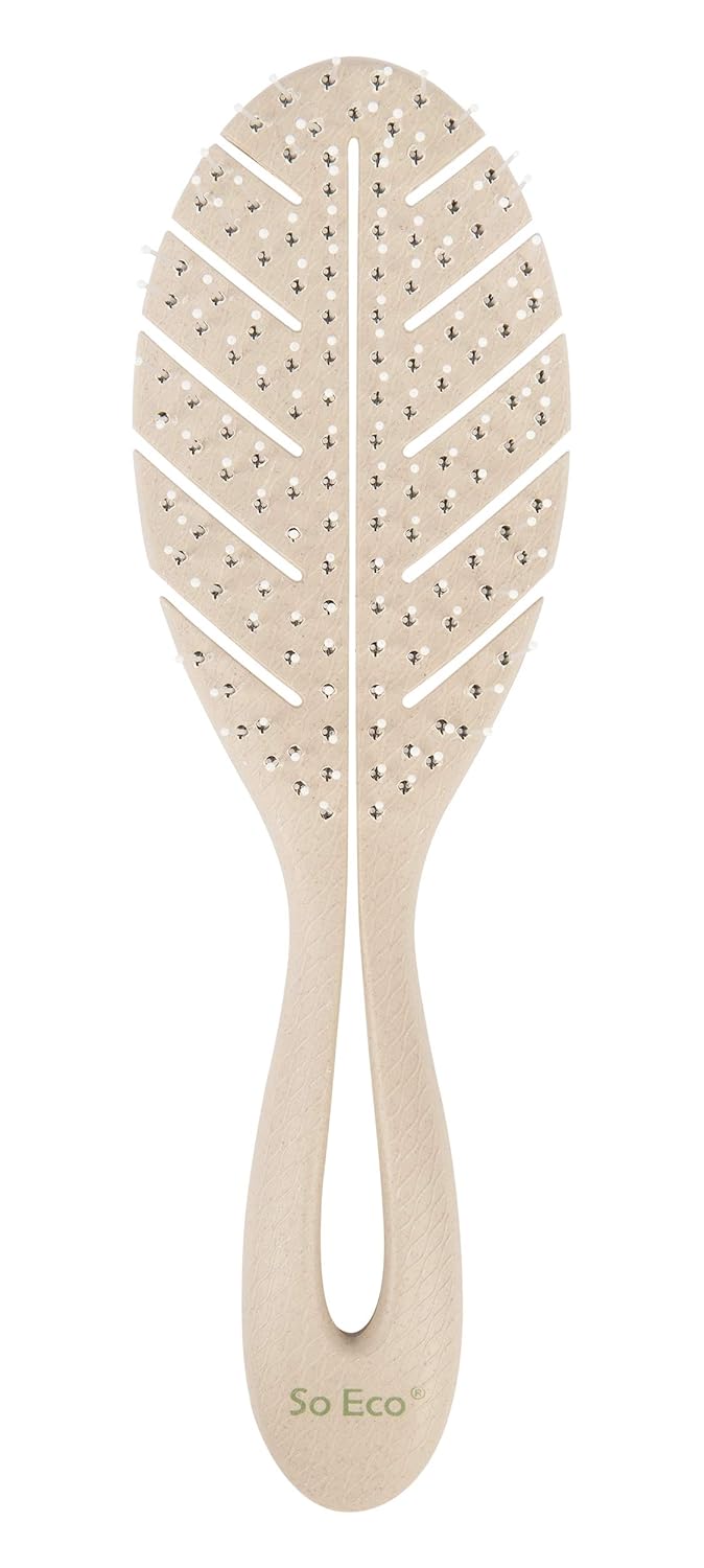 So Eco Biodegradable Detangling Leaf Brush : Beauty & Personal Care