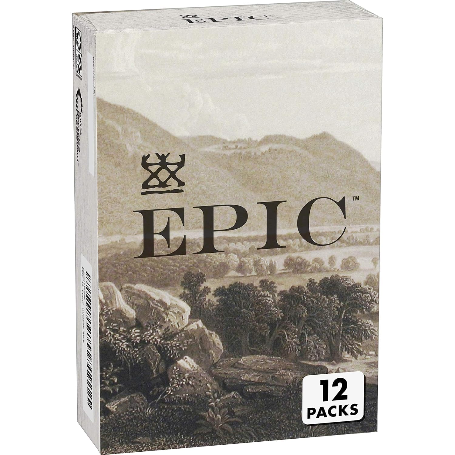 Epic Provisions Protein Bars Variety Pack, Venison, Chicken, And Beef Flavors, Keto And Paleo Friendly, 12 Ct