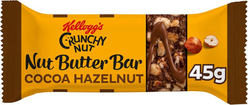 Kellogg'S Crunch Nut Cocoa Hazelnut Nut Butter Bar 45G (Pack Of 12)