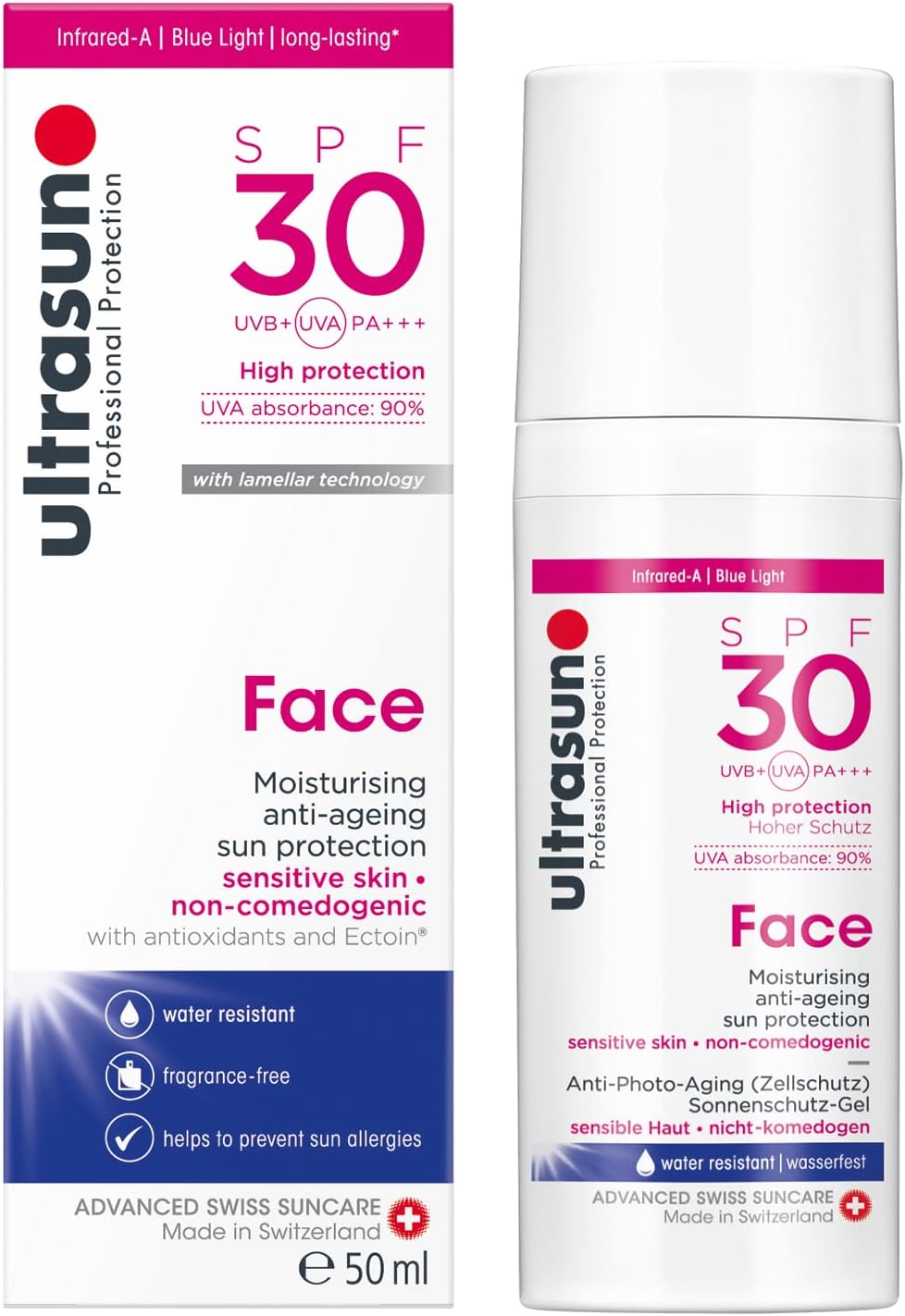 Ultrasun Anti-Ageing Face Spf30 50Ml