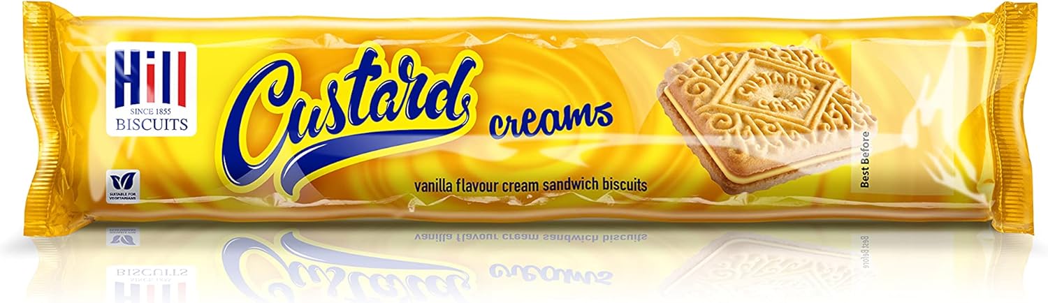 Hill Custard Creams 150G X 15, Brown