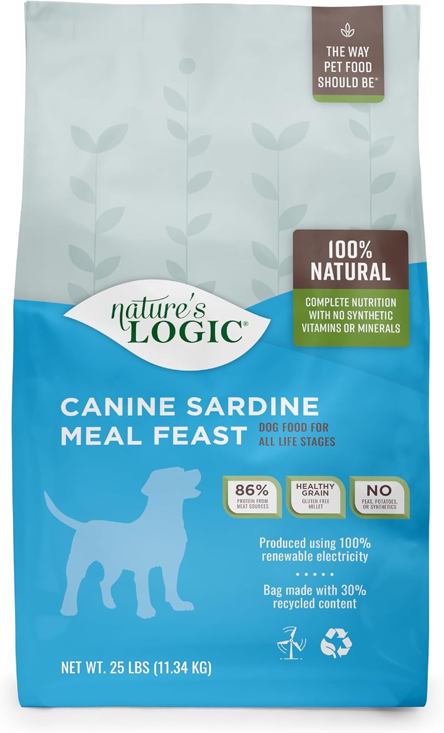 Nature'S Logic Dog Food Canine Meal Feast, Sardine