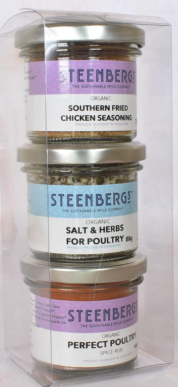 Steenbergs Organic Chicken Seasonings Stacker - Spice Gift