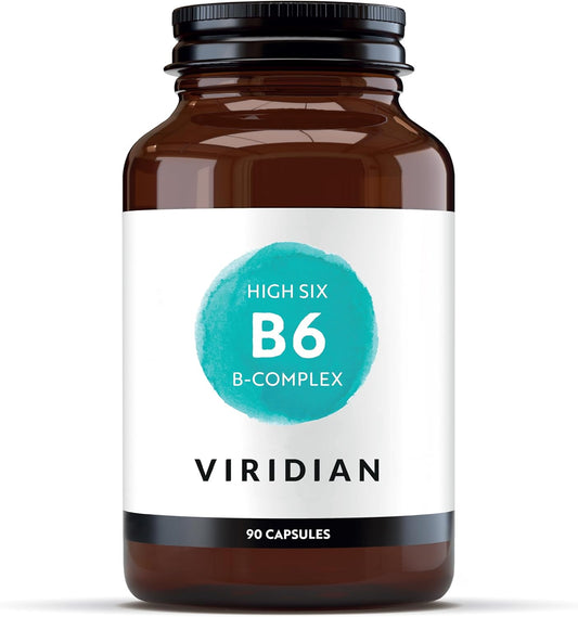 Viridian High Six® Vitamin B6 With B-Complex: 90 Veg Caps