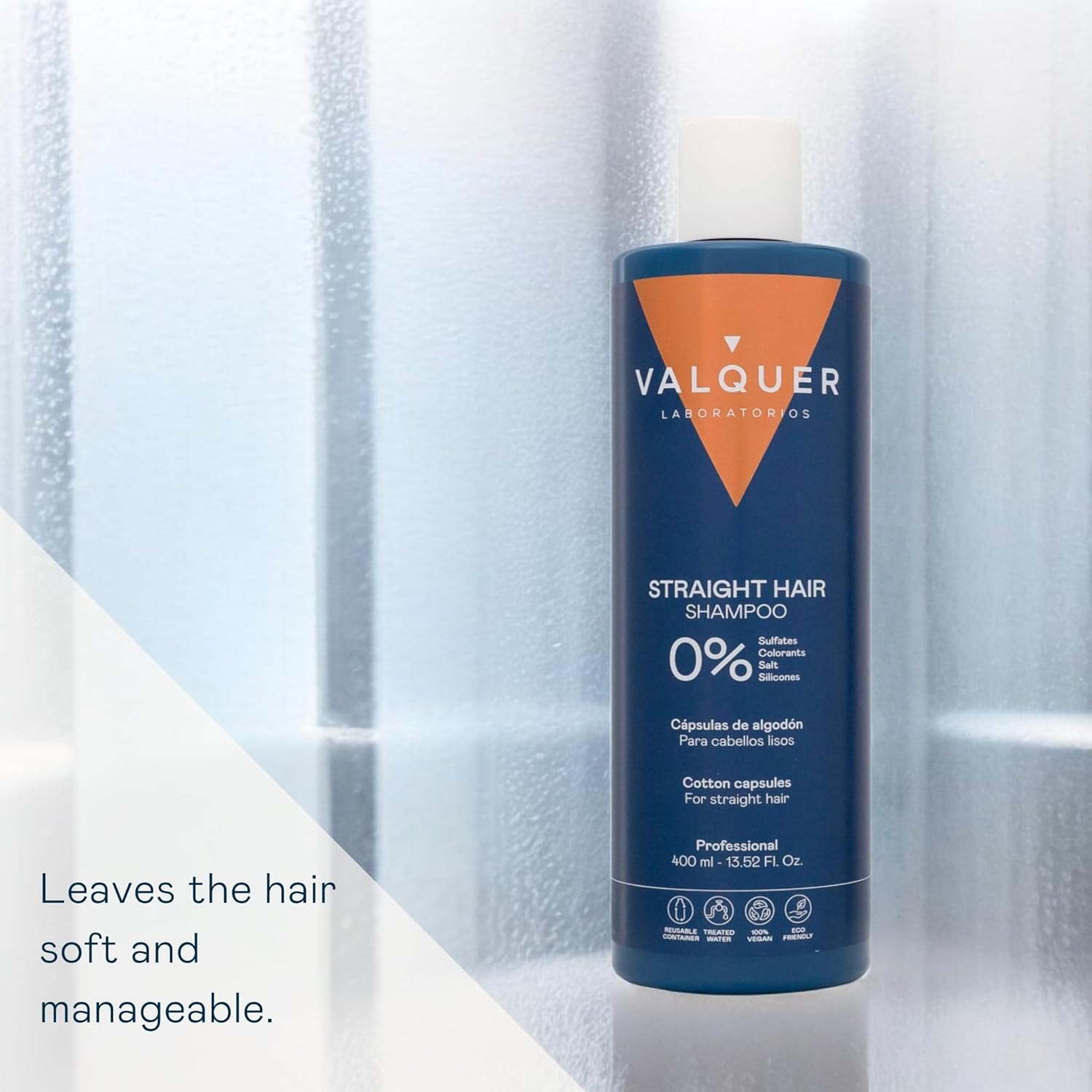 Valquer Formula Zero Shampoo for Straight Hair. Cleanses and protects hair, providing shine and smoothness without frizz. With cotton capsules, panthenol, fucogel, and vitamin E. Vegan. 400 ml. : Amazon.co.uk: Beauty