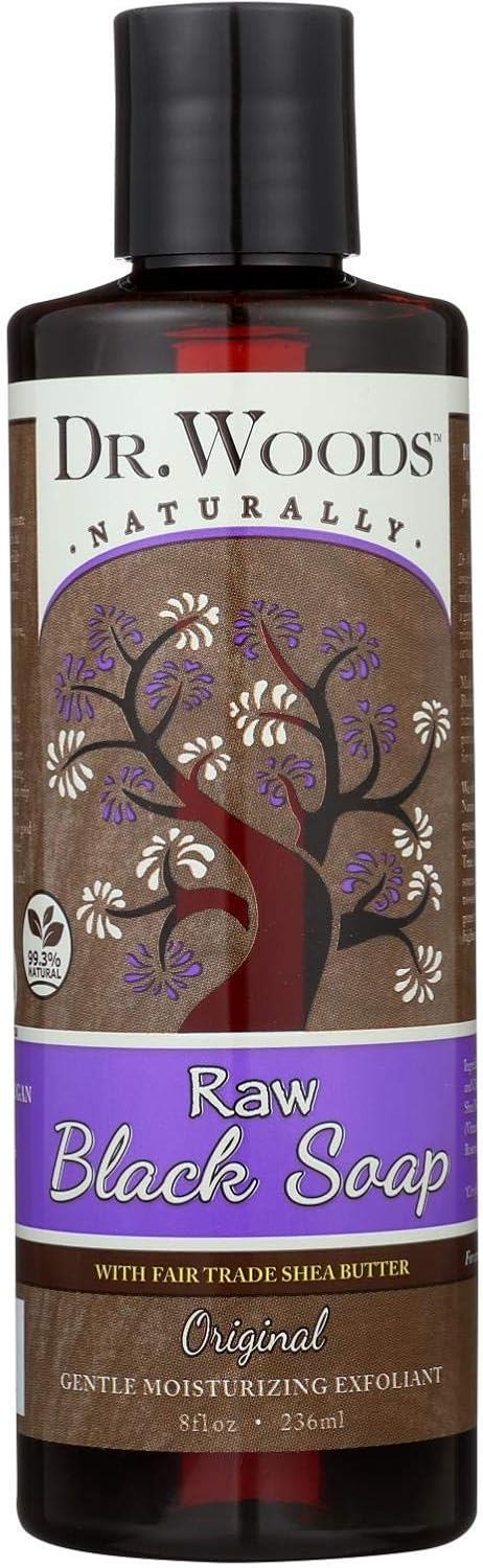 Dr. Woods Naturals Shea Vision Pure Black Soap 8 Fl Oz (236 Ml) Liquid
