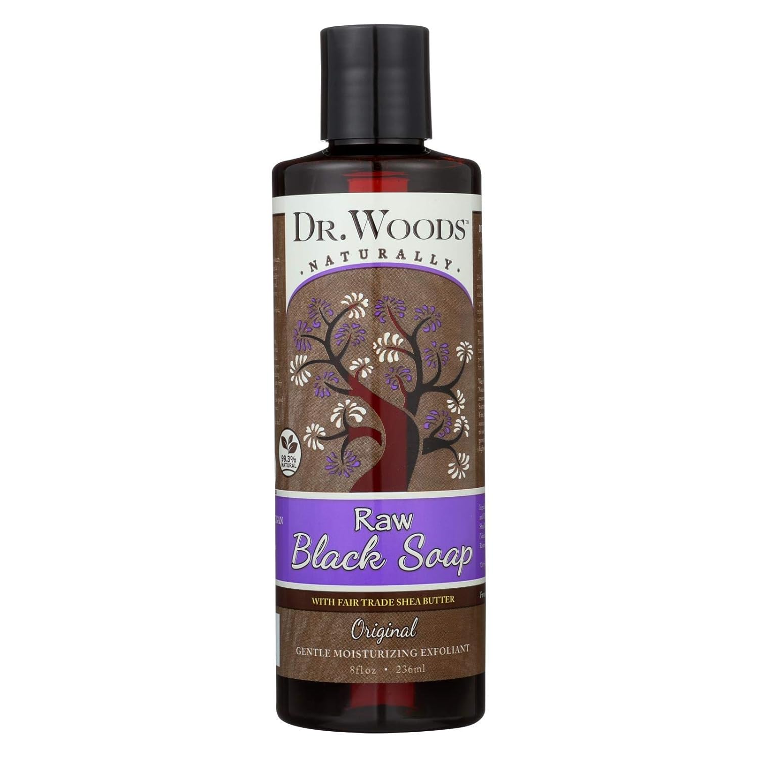 Dr. Woods Black Soap With Shea Butter, 8 Fluid Ounce : Bath Products : Beauty & Personal Care