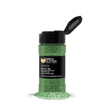 Bronze Brew Glitter Edible Glitter For Drinks, Cocktails, Beer, Garnish Glitter & Beverages | Kosher & Halal Certified | 100% Edible & Food Grade | Vegan, Gluten, Nut Free (50G, Bronze)
