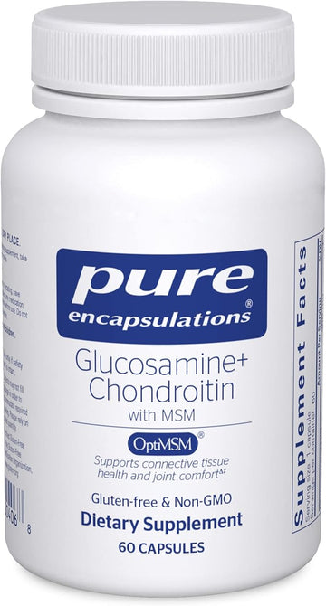 Pure Encapsulations Glucosamine Chondroitin With Msm - Supports Joint Health & Normal Cartilage Formation* - Maintains Enzyme Activity - Gluten-Free & Non-Gmo