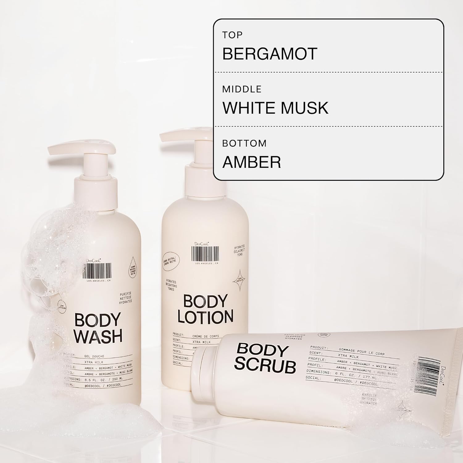 Dedcool Xmilk Body Wash Regular Size : Beauty & Personal Care