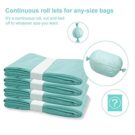 4 Pack Adult Diaper Liner Refills Compatible with Janibell Akord 280 Slim Model Adult Diaper System, A Single Liner Pack Will Last for Over 500 Adult Briefs Using