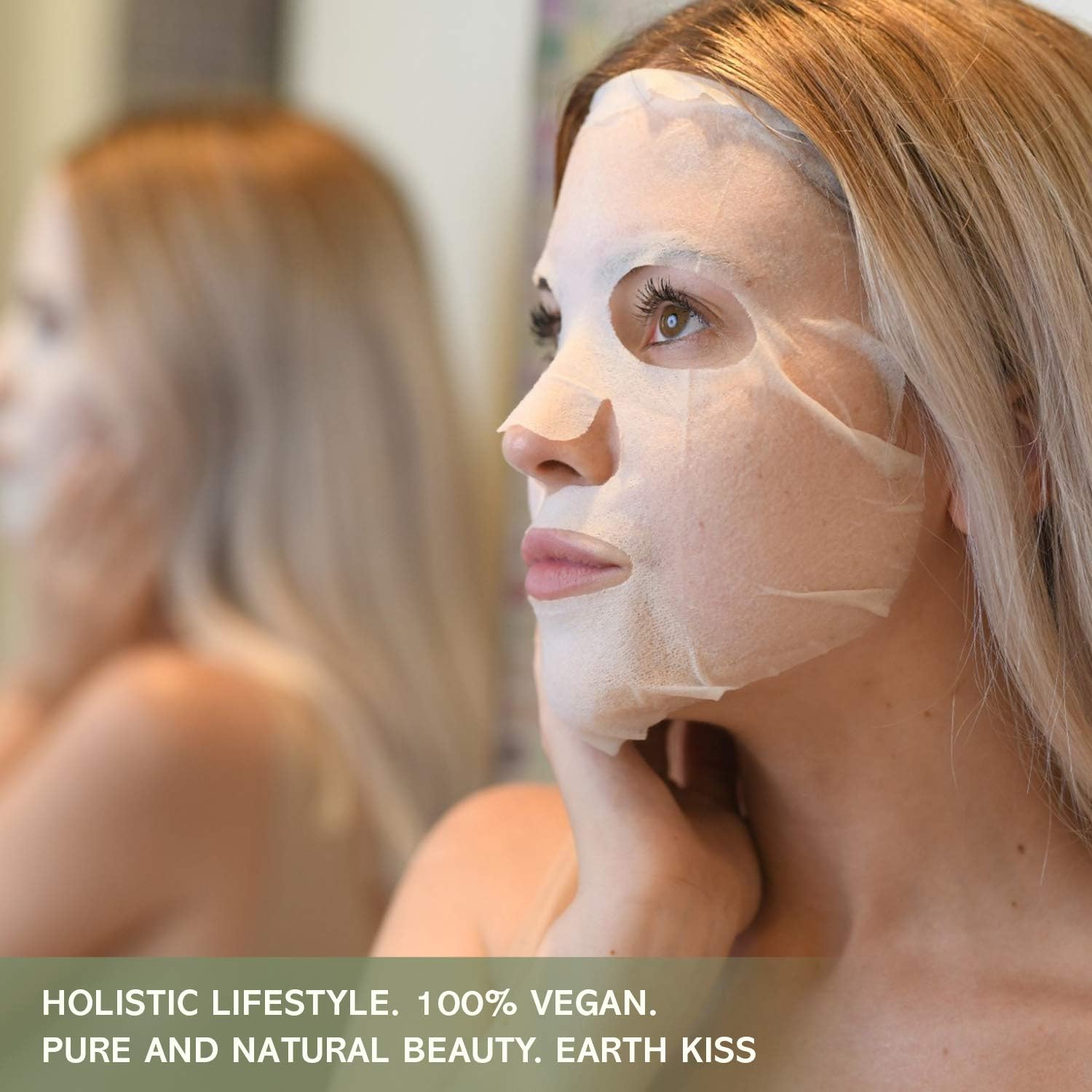 Earth Kiss Super Naturals Hydrating Kombucha and Spirulina Sheet Mask to Minimise the Appearance of Pores, Tone your Complexion and Hydrate Thirsty Skin Single Sachet : Amazon.co.uk: Beauty
