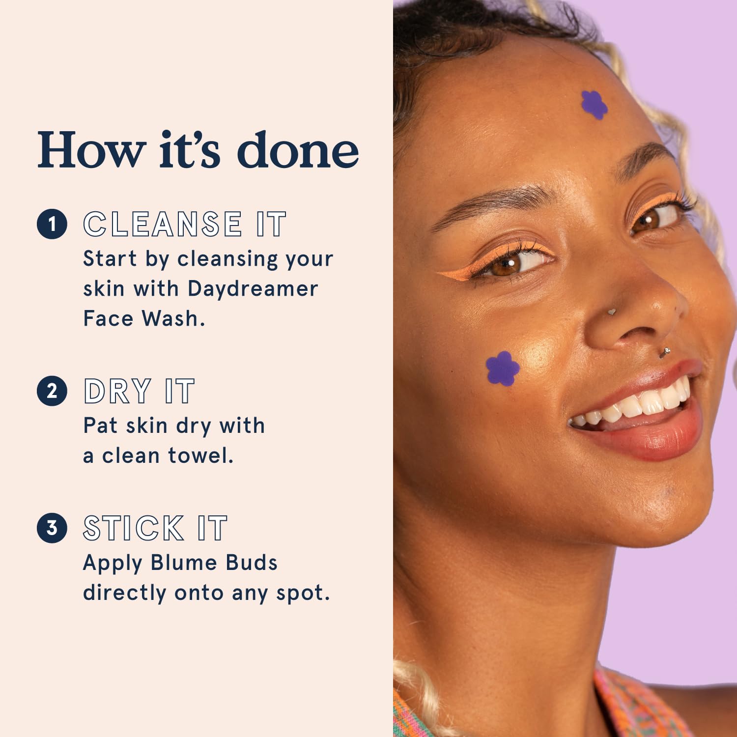 Blume Buds Salicylic Acid Pimple Patches For Face - Fsa & Hsa Eligible Acne Patches - Hydrocolloid Bandages To Help Absorb Oil & Speed Up Healing - Vegan & Biodegradable Overnight Skincare (24 Count) : Beauty & Personal Care