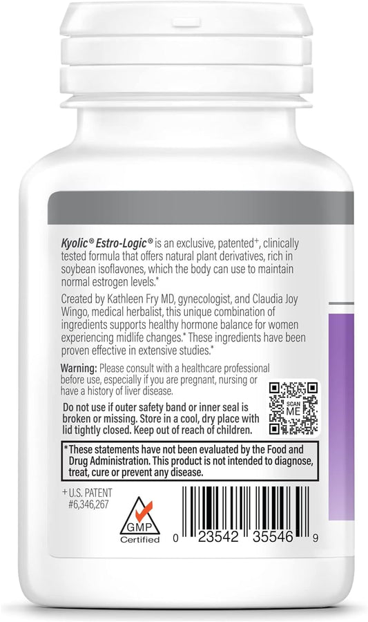 Kyolic Specialty Series, Estro-Logic Optimal Estrogen Balance, 60 Capsules