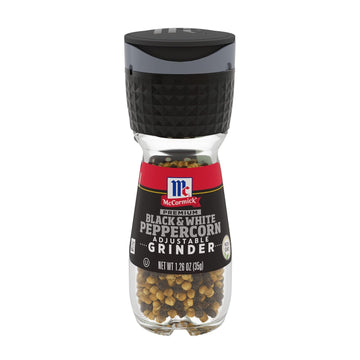 Mccormick Premium Black & White Peppercorn Grinder, 1.26 Oz