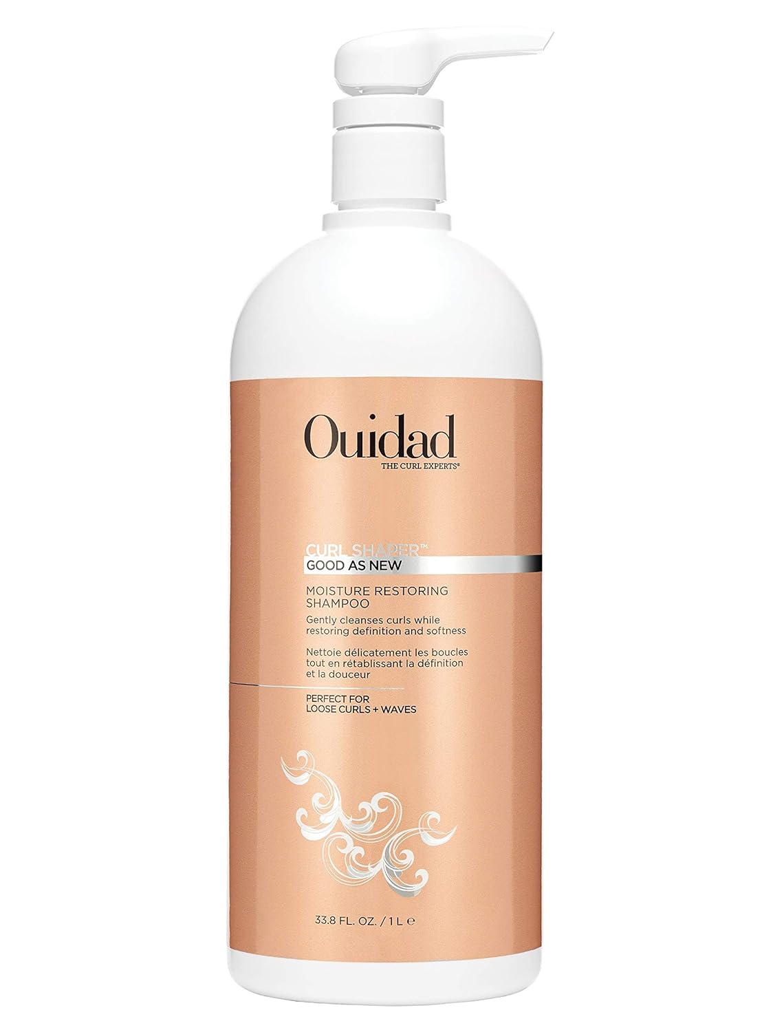 Ouidad Curl Shaper Good As New Moisture Restoring Shampoo, 33.8 Fl Oz