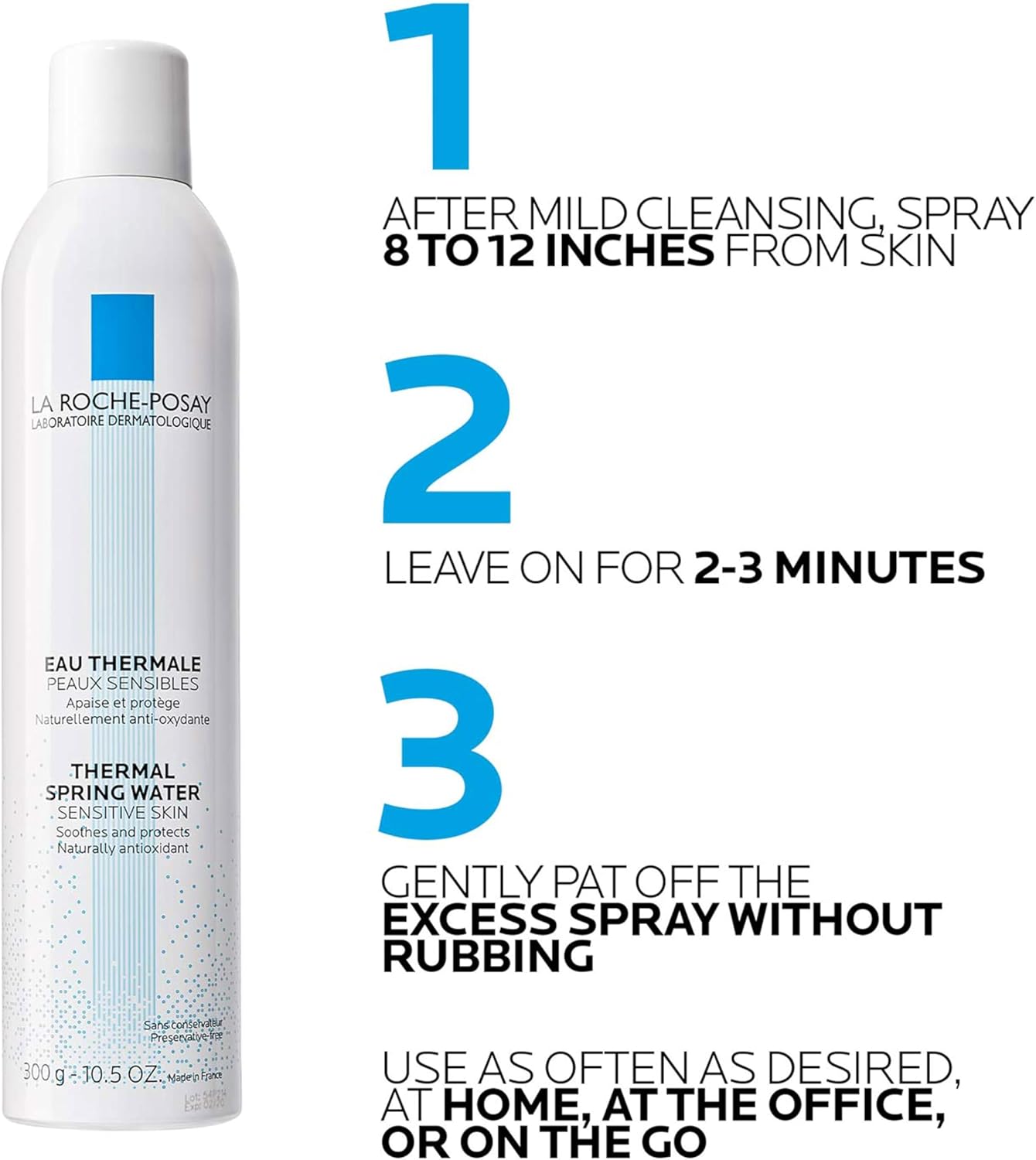 Thermal Spring Water by La Roche-Posay for Women - 10.5 oz Body Spray : Amazon.co.uk: Beauty