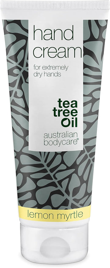 Australian Bodycare Hand Cream for very dry hands | Tea Tree Oil + Lemon Myrtle | Hand cream for Men & Women with cracked hands | Vegan Hand Cream with Tea Tree Oil | 100ml