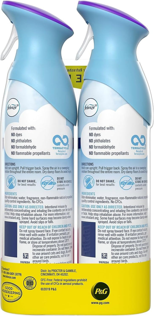 Febreze Air Spring Spray Pack, 8.8 Ounce (Pack of 2)