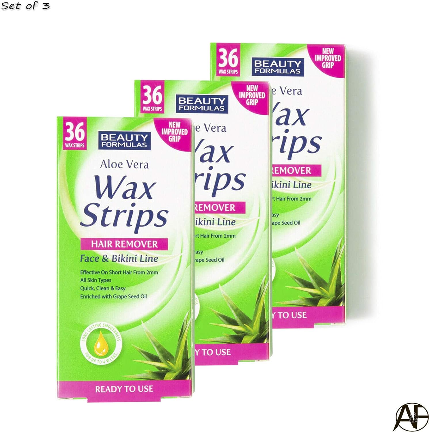 Beauty Formulas Hair Removal Wax Strips – Face & Bikini Line By Beauty Formulas