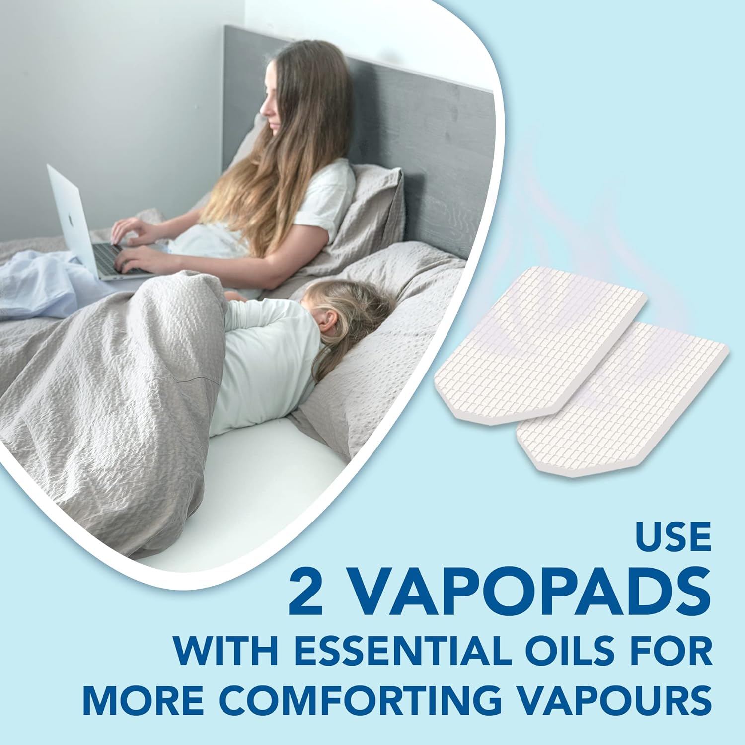 Vicks Personal Steam Inhaler with Two Scent Pads, V1300 : Amazon.co.uk: Health & Personal Care