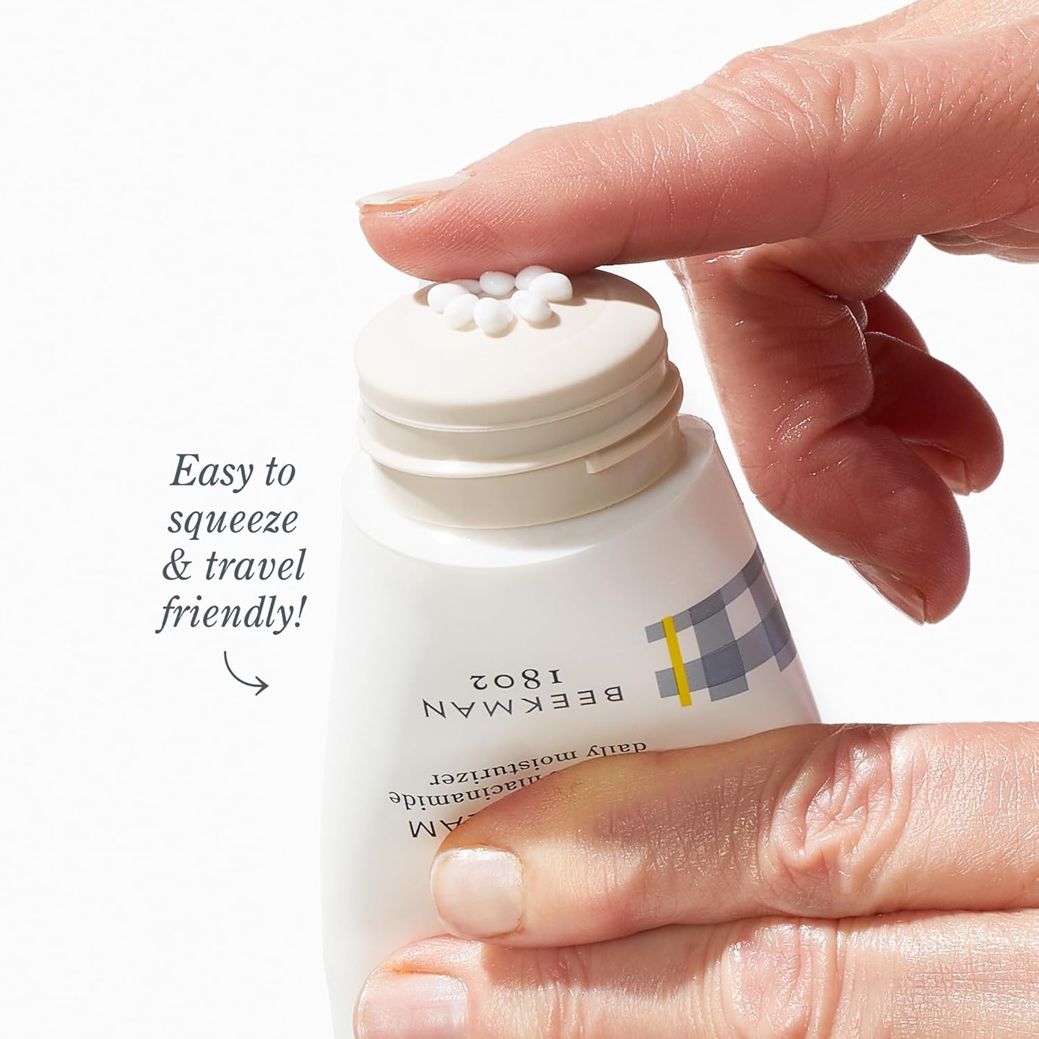 Beekman 1802 Bloom Cream Goat Milk Face Moisturizer Tube, 1.69 Fl. Oz. - Lightweight, Gentle, Deeply Hydrating & Nourishes Skin Barrier - All Skin Types - Cruelty Free : Beauty & Personal Care