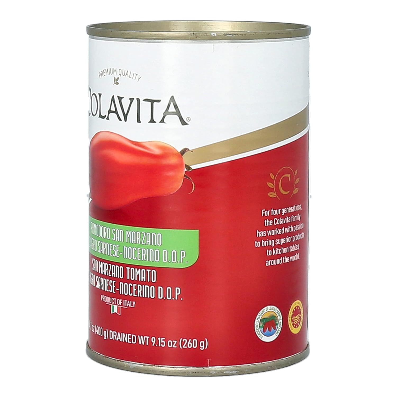 Colavita Canned Tomatoes - San Marzano, 14.1oz Can : Grocery & Gourmet Food