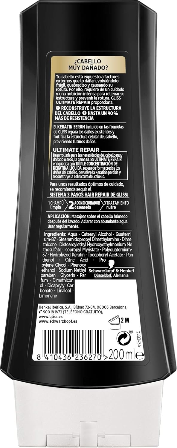 Gliss Schwarzkopf Shampoo : Beauty & Personal Care