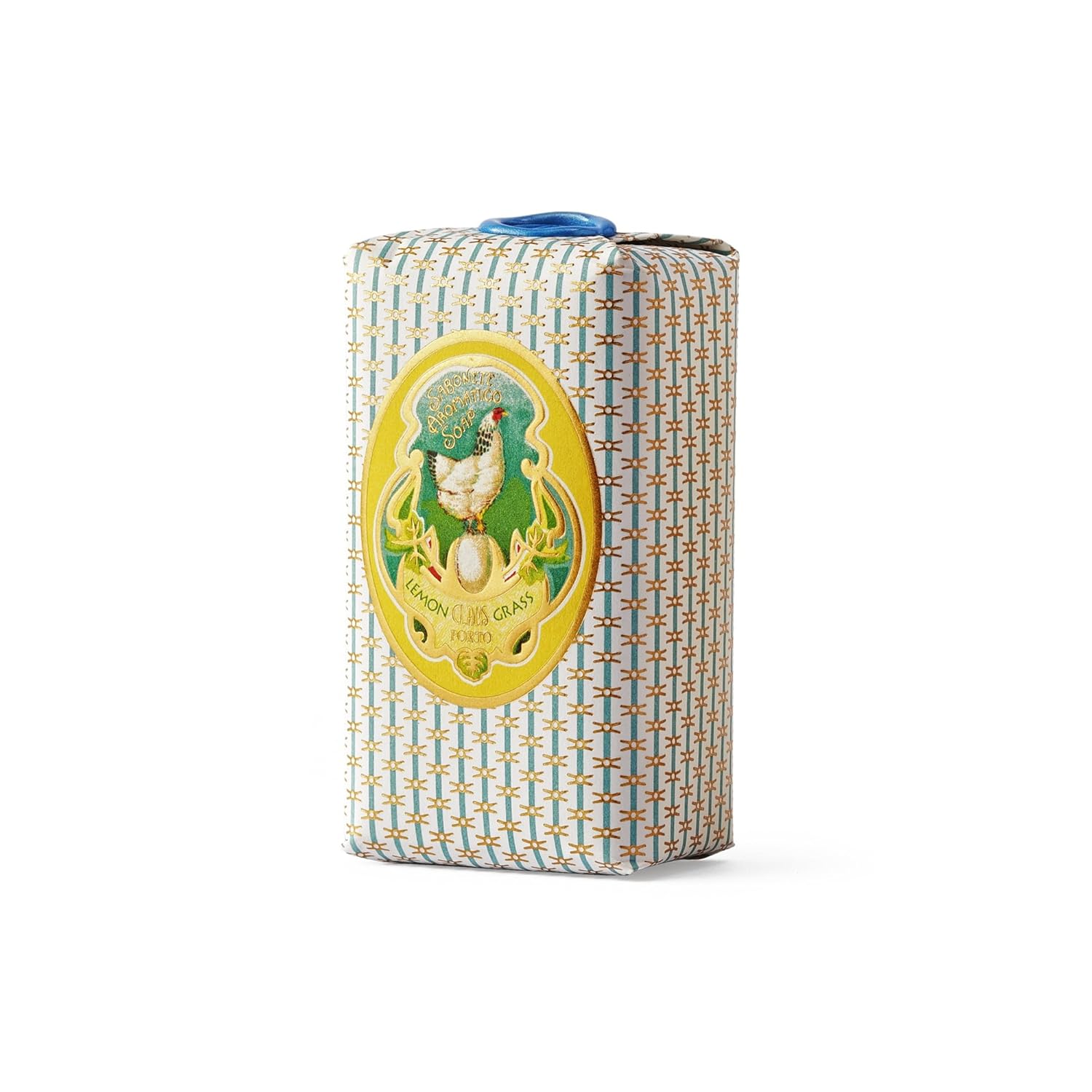 Claus Porto - Chicken Lemongrass Mini Soap | Invigorating, Cleansing, Nourishing | Handcrafted, Aromatic, Crisp (50G | 1.7 Oz)
