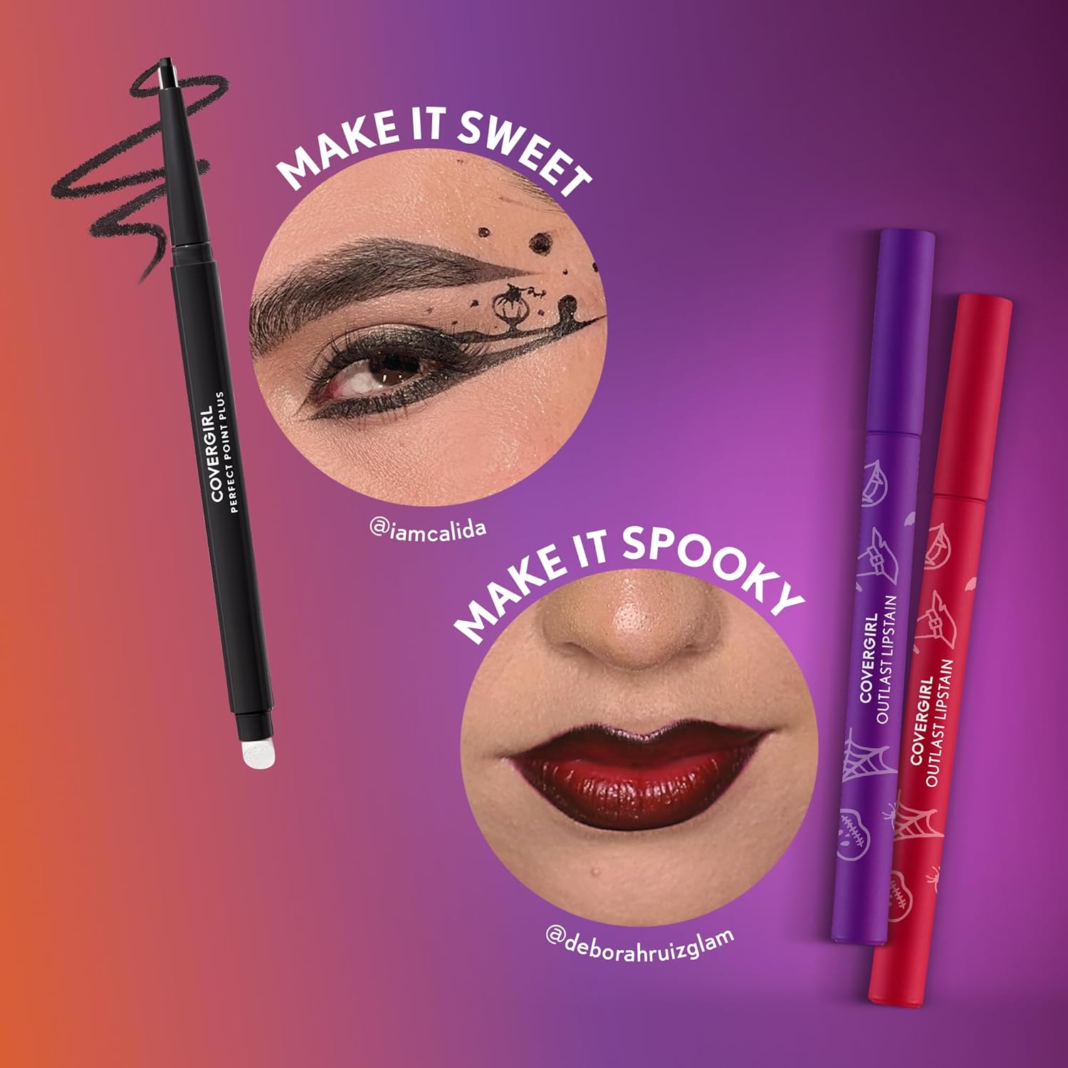 Covergirl Outlast, Extra Witchy, Lipstain Halloween Limited Edition, Transfer-Proof, Non-Drying, Lightweight, Buildable, 0.05Oz : Beauty & Personal Care