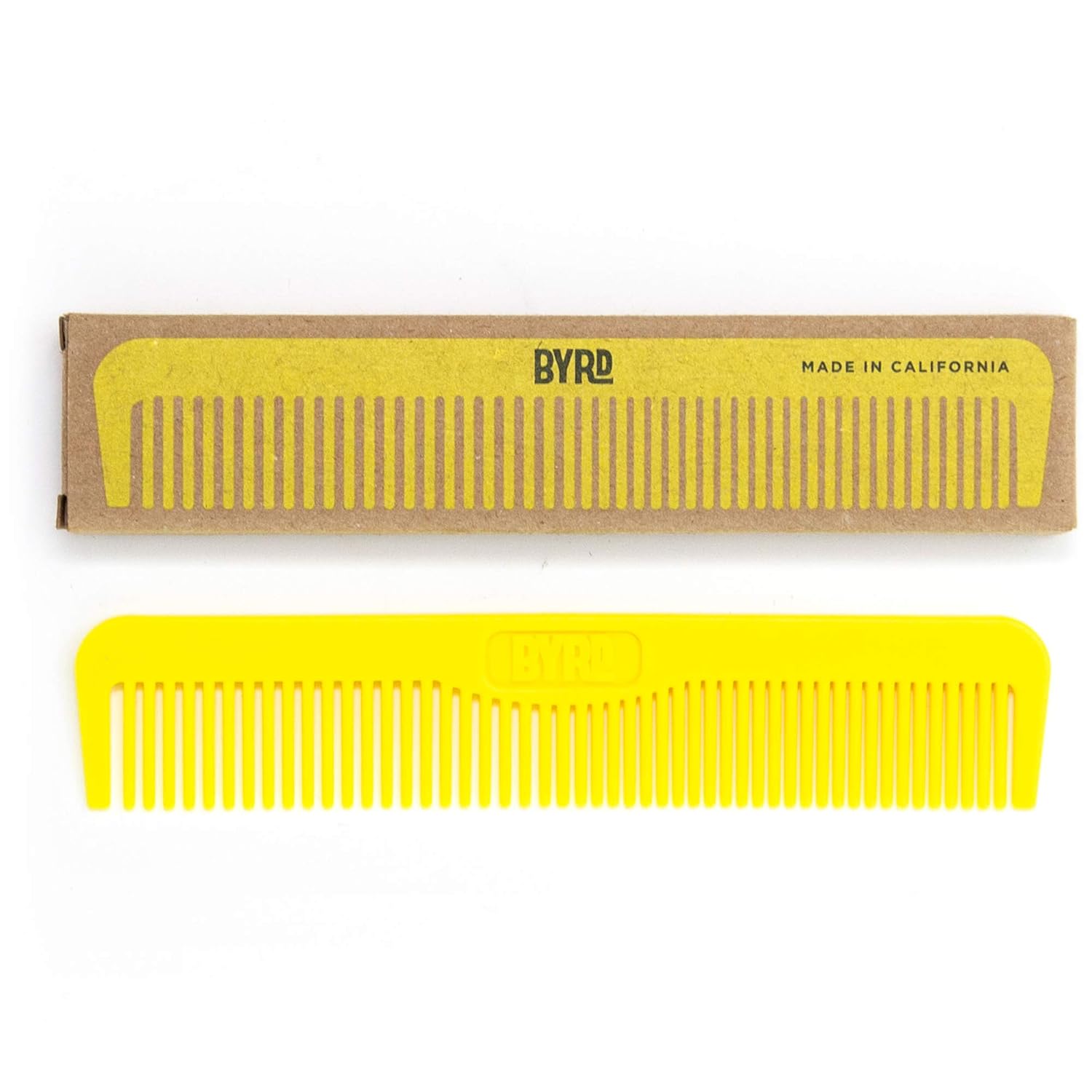 Byrd Pocket Comb – Durable And Flexible Hair Comb For Hair Styling, Made From Surf Fins