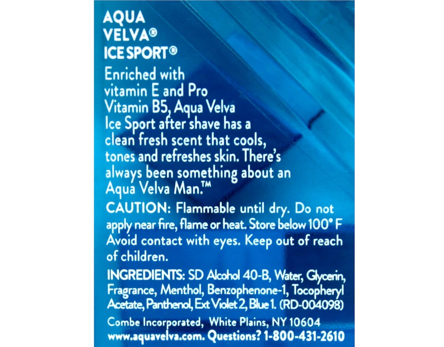 Aqua Velva Cooling After Shave Ice Sport, 3.5 Oz