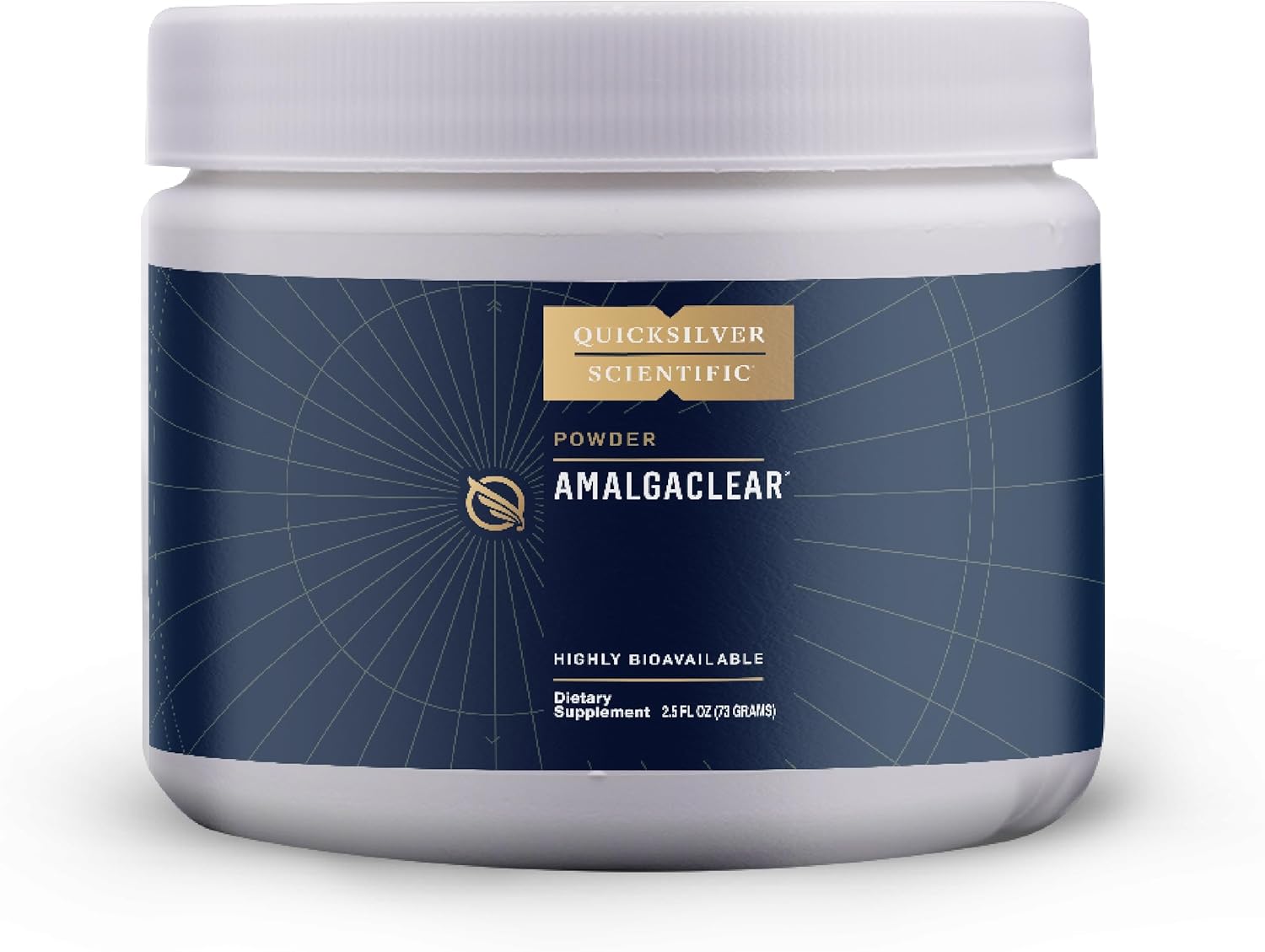 Quicksilver Scientific Amalgaclear - Detox Support With Modified Citrus Pectin & Silica Extract (73G)