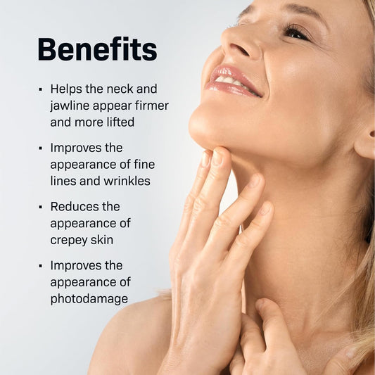 Revision Skincare Nectifirm® Advanced, Anti Aging Neck Firming Cream With Peptides For Fine Lines, Wrinkles And Crepey Skin