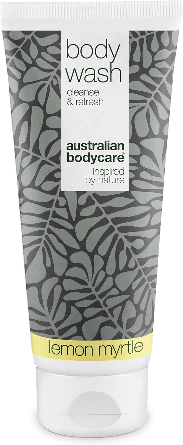 Australian Bodycare Body Wash 200 Ml | Tea Tree Oil + Lemon Myrtle | Shower Gel With Tea Tree Oil For Skin, Foot Wash - Daily Care Relieve Spots, Pimples, Athlete’S Foot, Ringworm, Fungus
