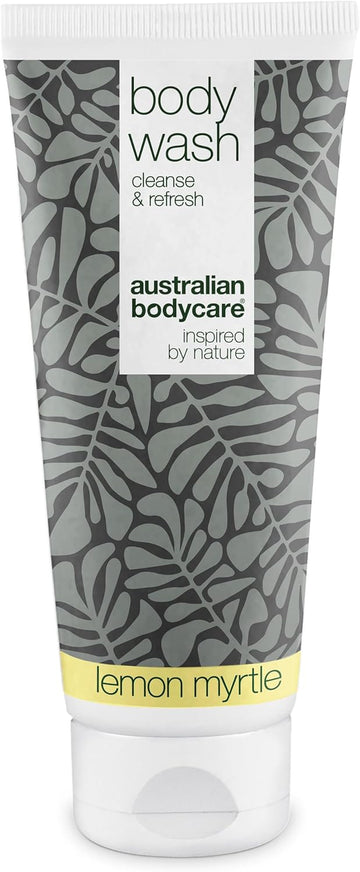 Australian Bodycare Body Wash 200 Ml | Tea Tree Oil + Lemon Myrtle | Shower Gel With Tea Tree Oil For Skin, Foot Wash - Daily Care Relieve Spots, Pimples, Athlete’S Foot, Ringworm, Fungus