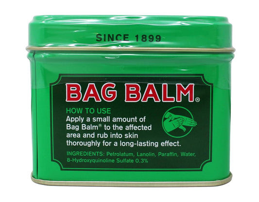 Bag Balm Skin Moisturizer Kit - Original Formula For Dry Skin, Hands, Feet, Lips, Cuticles, Elbows, Heels, Chafing, Pets & Livestock - Includes 1 8 Oz Tin & 1 0.33 On The Go Tube